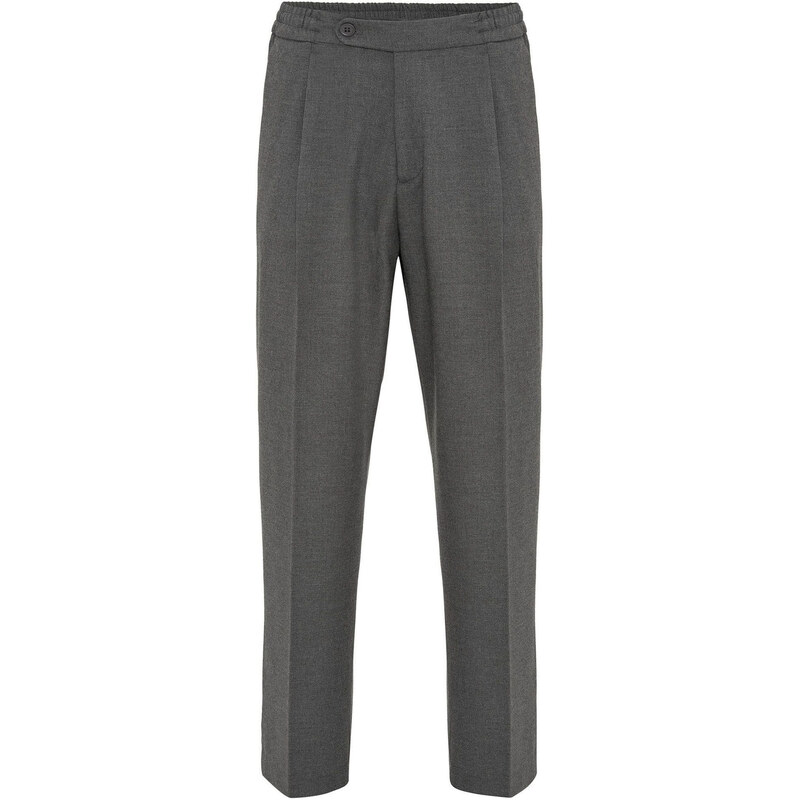 Antioch Plisované nohavice grafitová 62297956