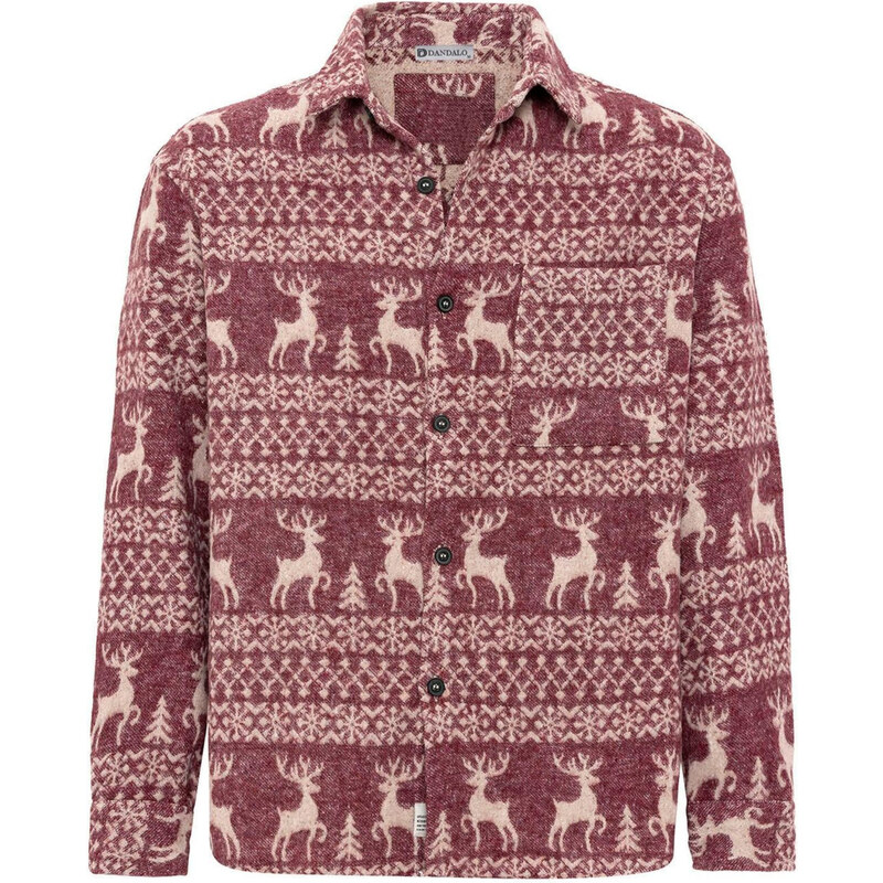 Dandalo Košeľa svetlobéžová / červená 62297958