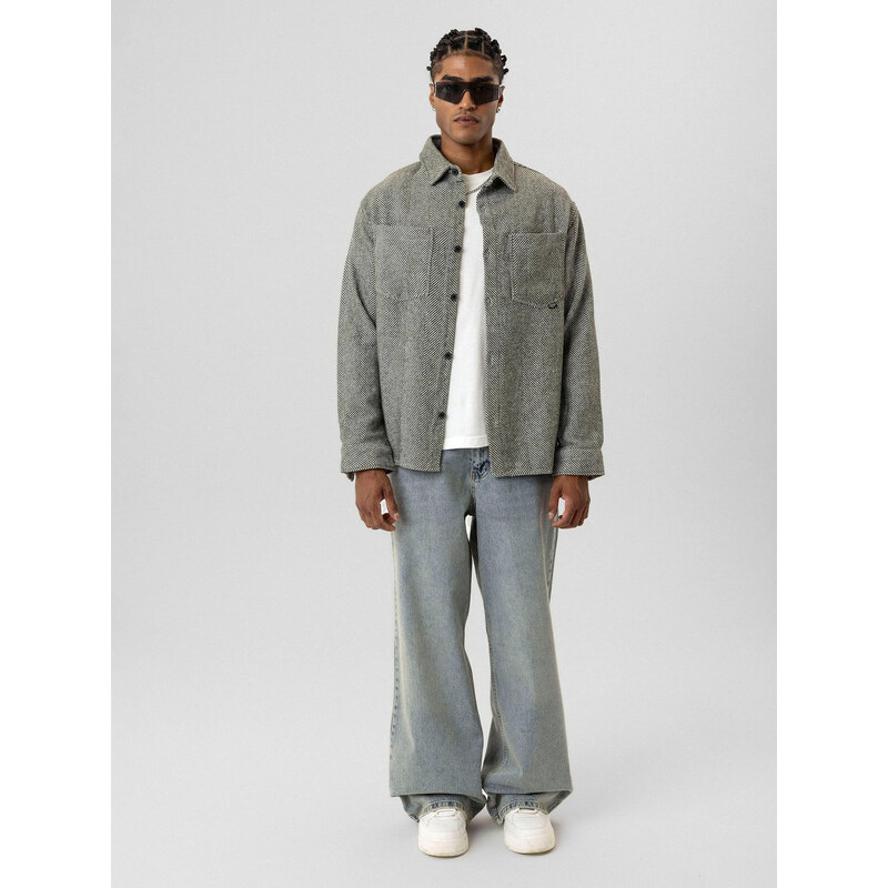 Dandalo Košeľa tmavozelená / biela 62298022