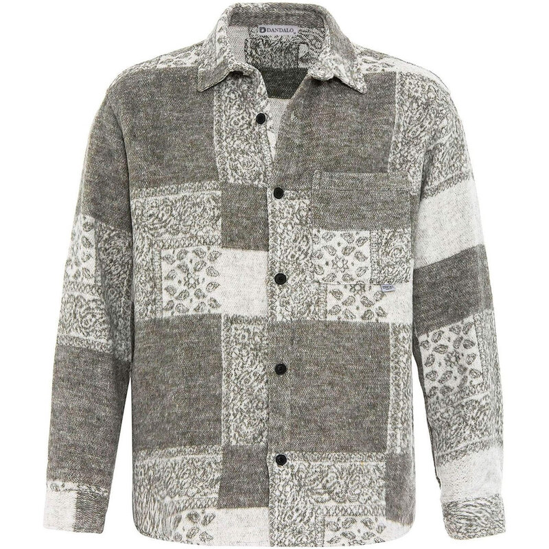 Dandalo Košeľa svetlosivá / kaki 62298006