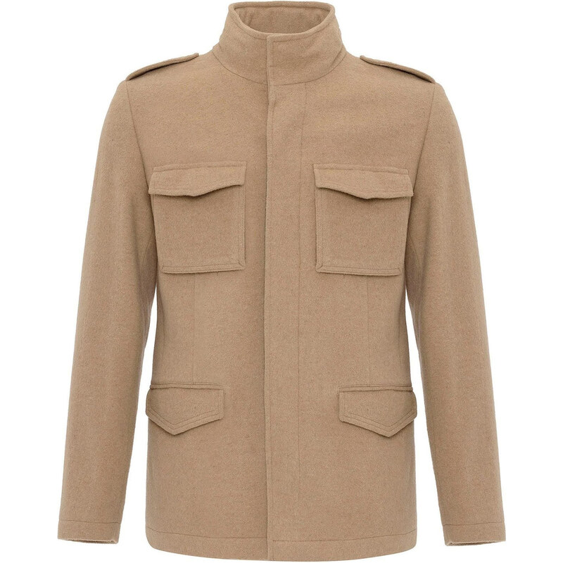 Moxx Paris Prechodný kabát farba ťavej srsti 62298030