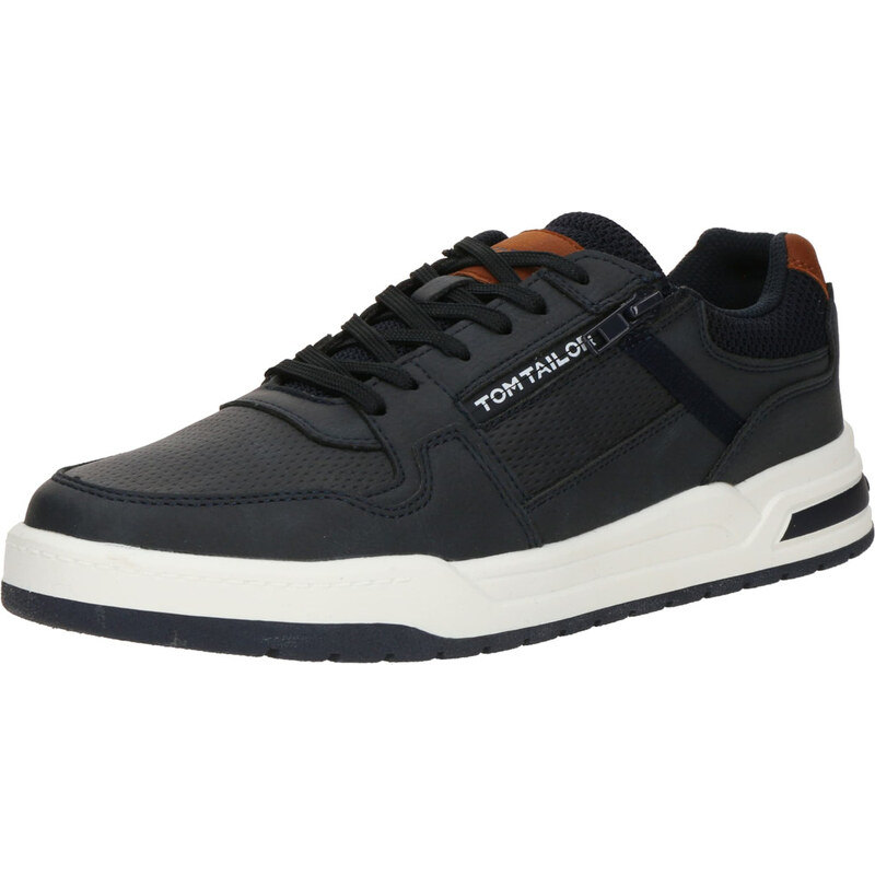 TOM TAILOR Nízke tenisky čierna / biela 62298419