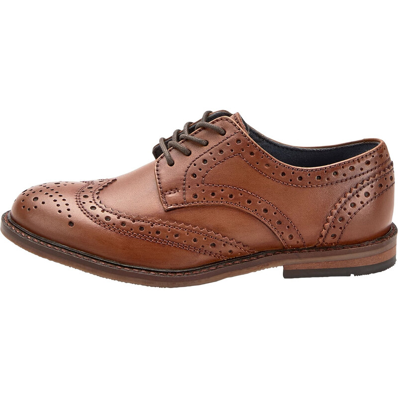 Next Poltopánky Brogue hnedá 63149452