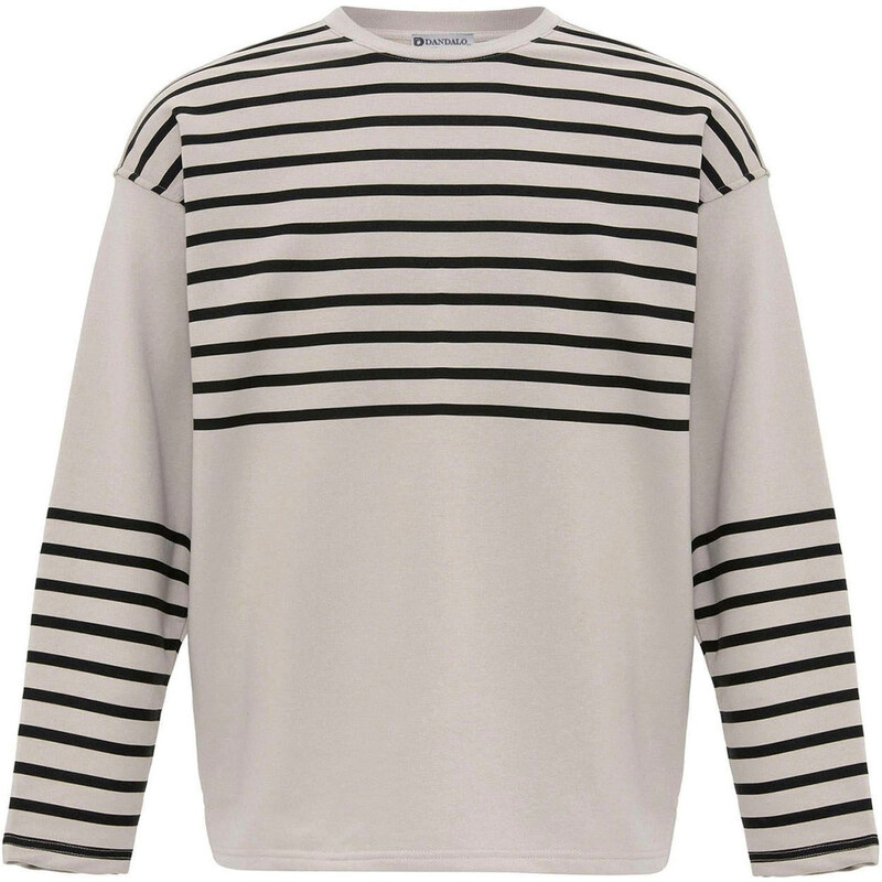 Dandalo Mikina svetlosivá / čierna 62297967