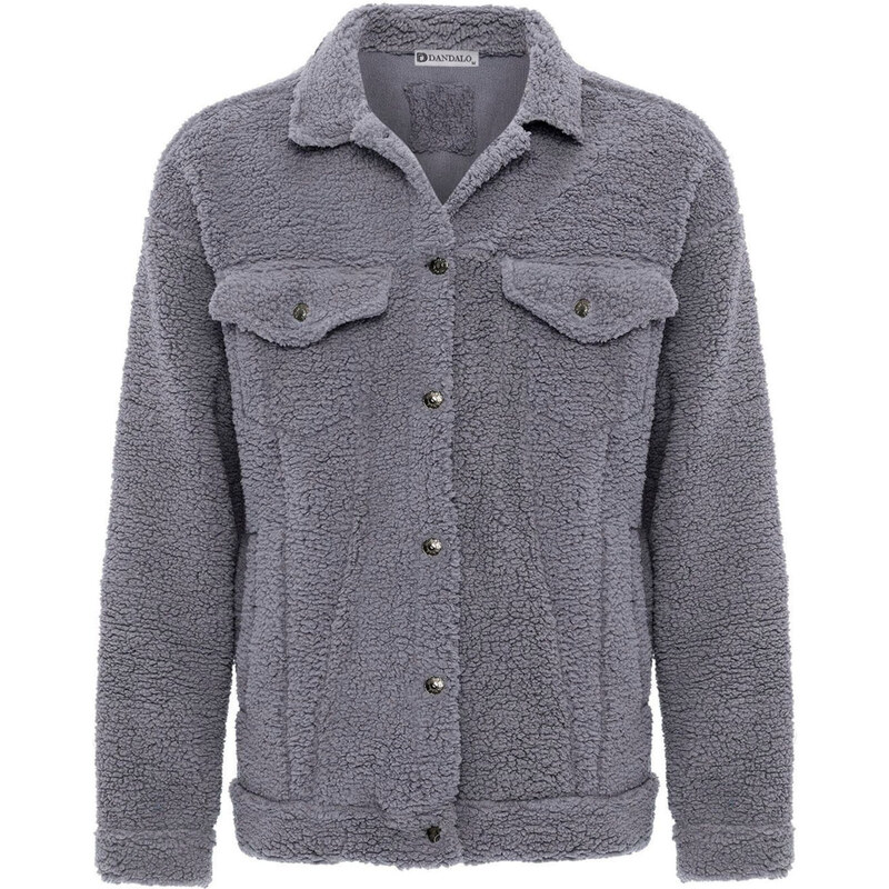 Dandalo Flisová bunda sivá 62298003