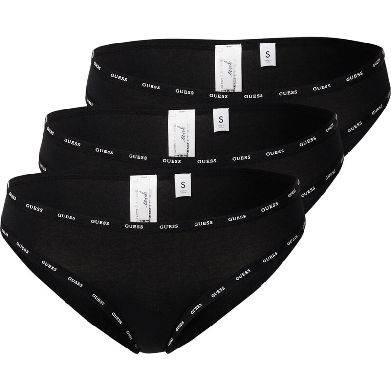 GUESS Nohavičky čierna / biela 62298522