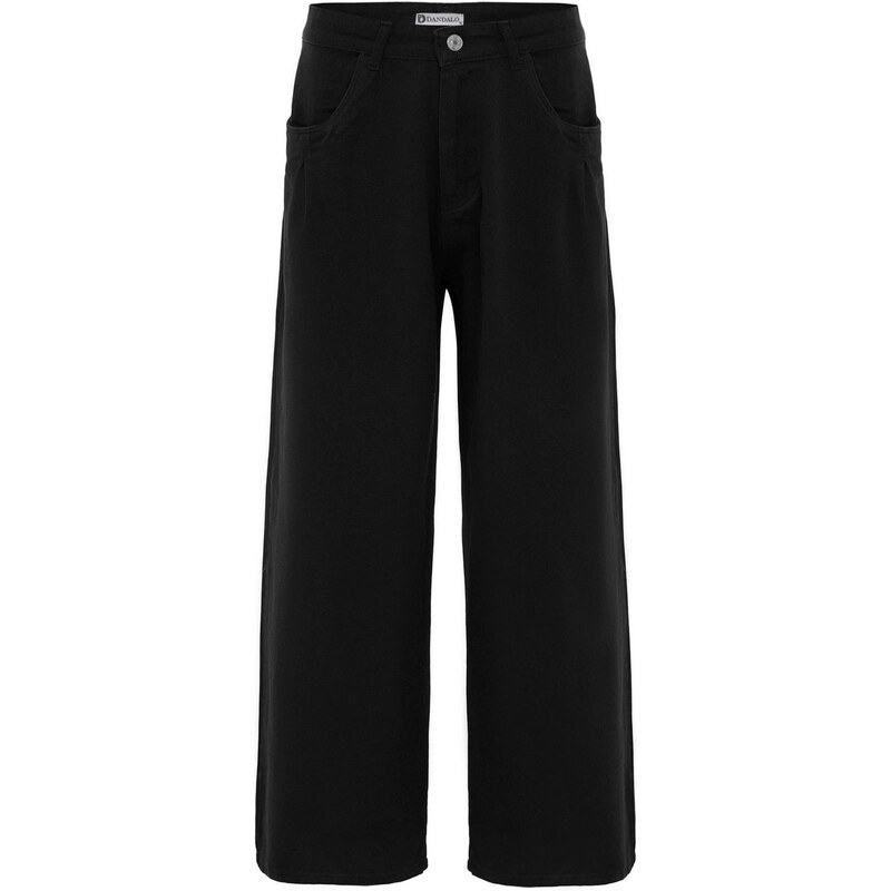 Dandalo Plisované nohavice čierna 62297945
