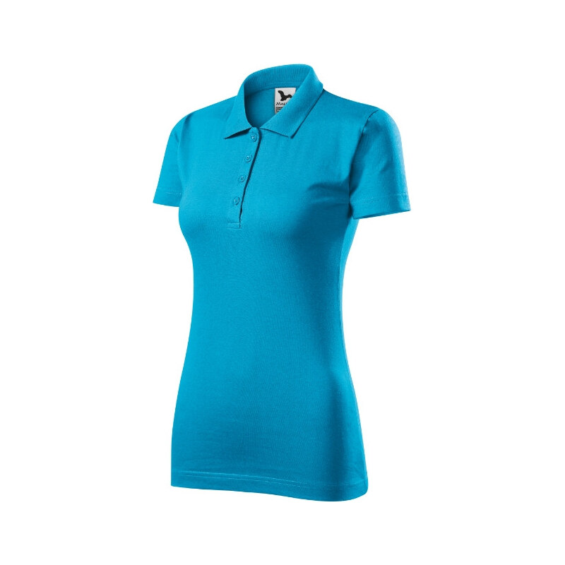 MALFINI, a.s. Single J. dámske polo tričko tyrkysové 62289312