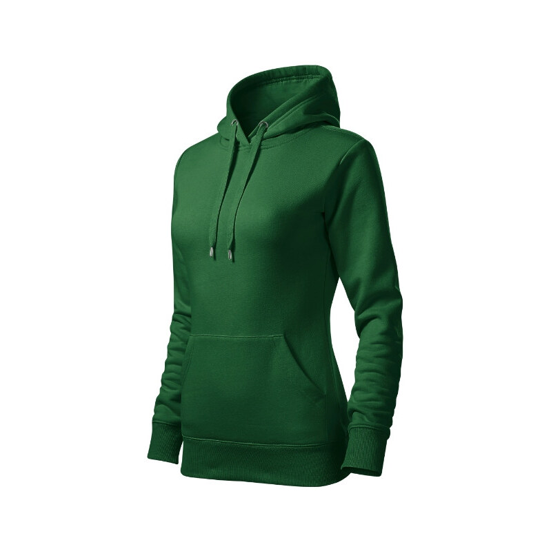 MALFINI, a.s. Dámska mikina s kapucňou bottle green 62289369
