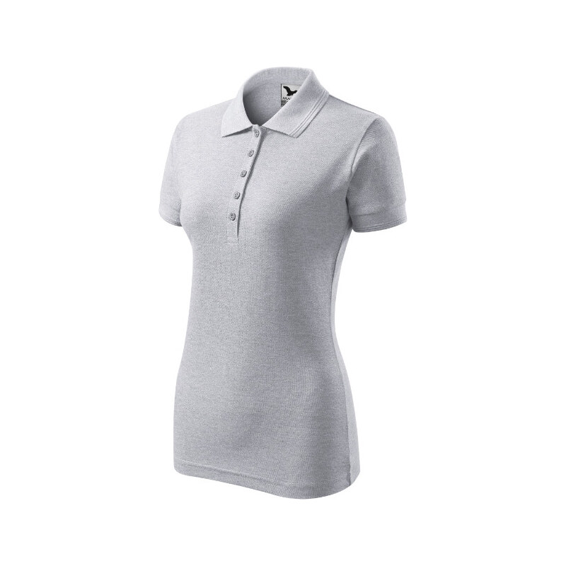 MALFINI, a.s. Dámska polokošeľa Pique svetlosivá melír 62289443