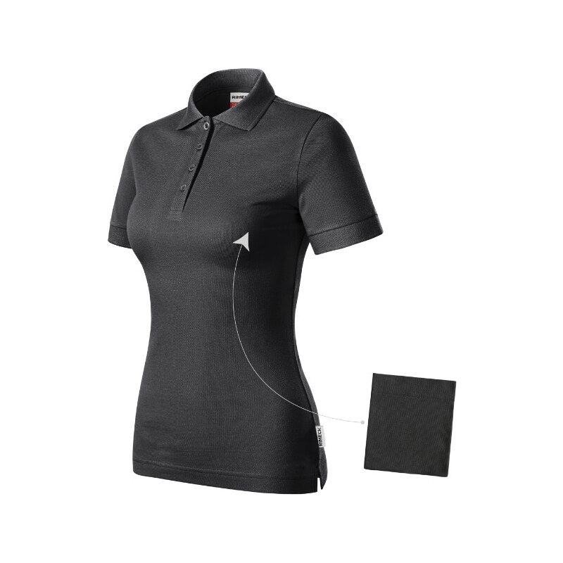 MALFINI, a.s. Resist Heavy Polo Shirt ebony gray 94 (štítok značky) 62289548