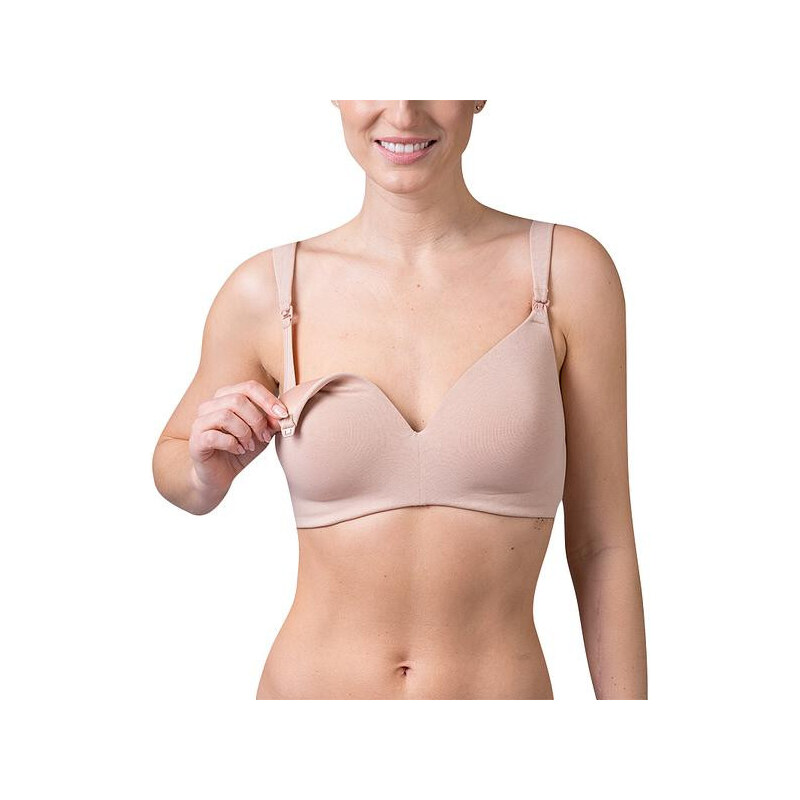 Moderná dojčiaca podprsenka MATERNITY BRA - BELLINDA - nude 62290335