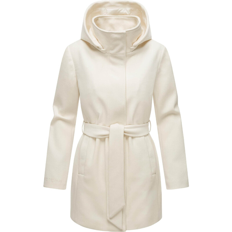 MARIKOO Prechodný kabát Katalinaa 16 šedobiela 62298266