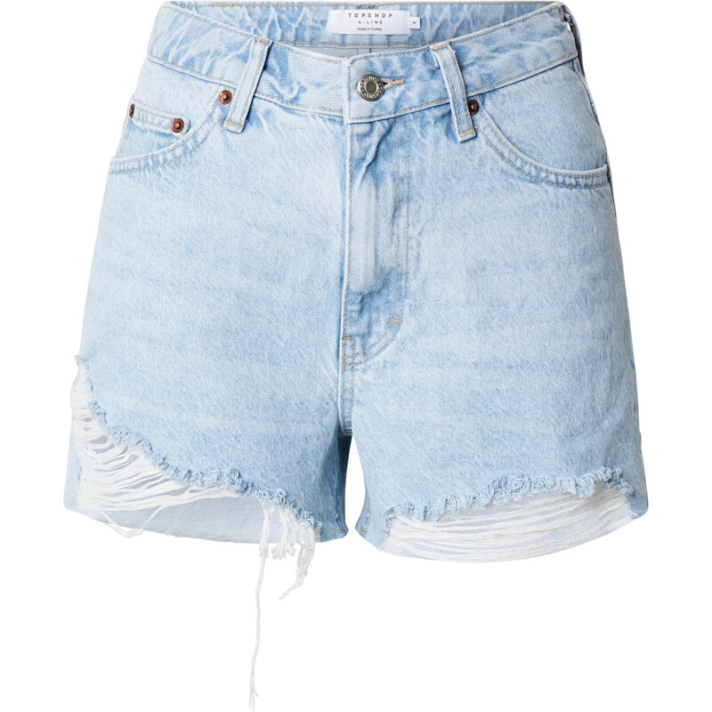 TOPSHOP Džínsy modrá denim 63212593