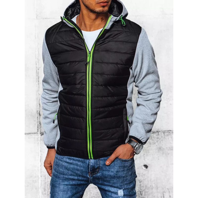 BASIC Svetlosivá prechodná bunda s prešívaním TX4402 39552036