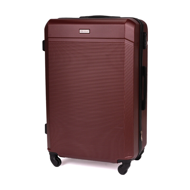 BASIC SOLIER Vínový škrupinový kufor veľ. M S16 ( STL945 BROWN M 22) 44215519