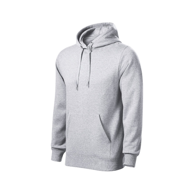 MALFINI, a.s. Pánska mikina s kapucňou svetlo šedá 62305448