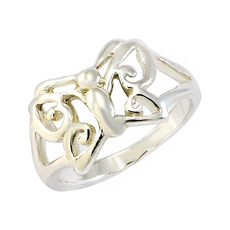 Strieborný prsteň Glare 820 62067924