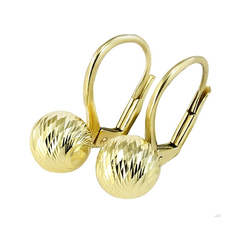 Zlaté náušnice Glare 255 62123833