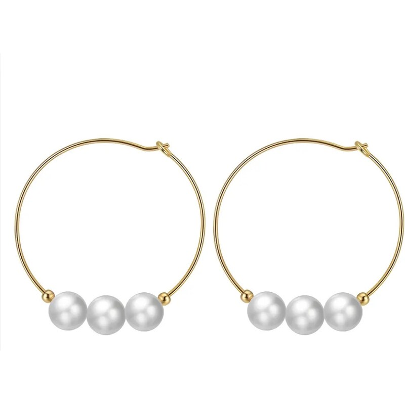 MAJYA Strieborné náušnice DALE pozlátené 11692 64582677