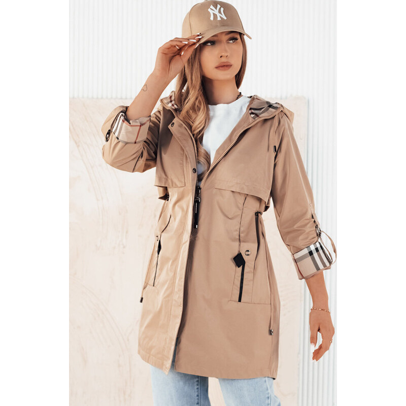 BASIC Béžová parka VERDU TY4224 49672026