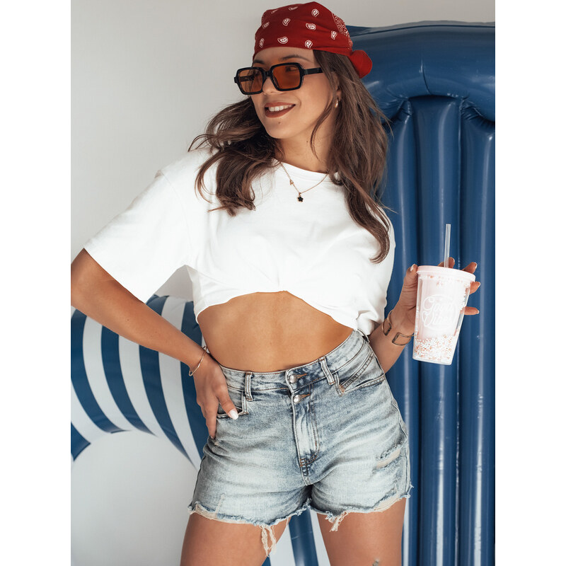 BASIC Modré džínsové kraťase COOL DENIM SY0368 52673263