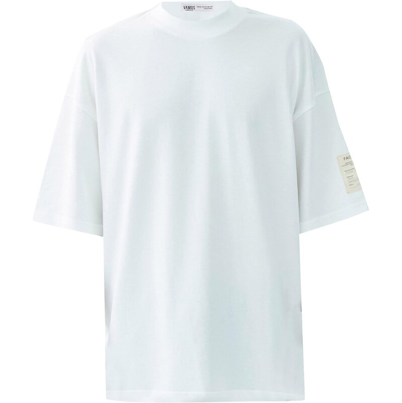 VAMOS CLO Tričko nebielená / biela 62315290