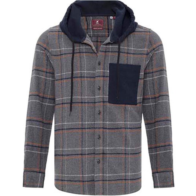 Williot Prechodná bunda hnedá / sivá / čierna / biela 62315811