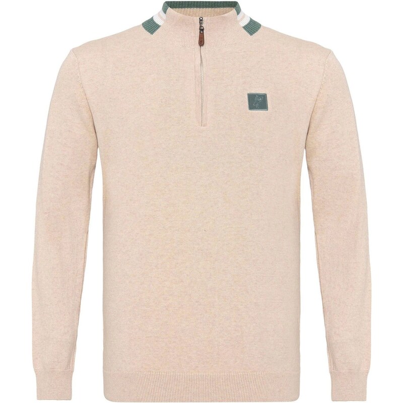 Jacey Quinn Sveter béžová melírovaná / sivá 62315836