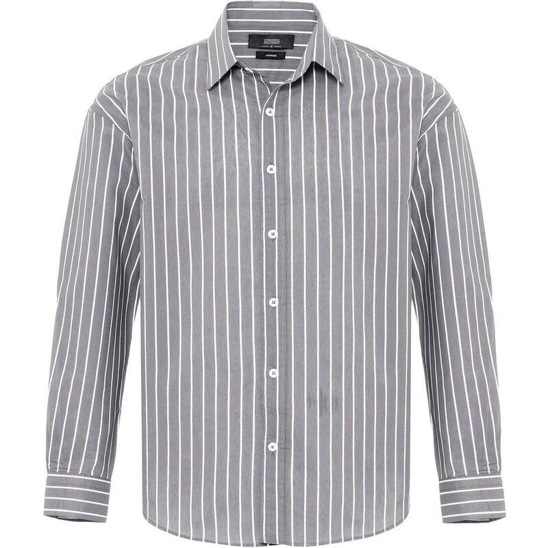 Antioch Košeľa sivá / biela 62315920