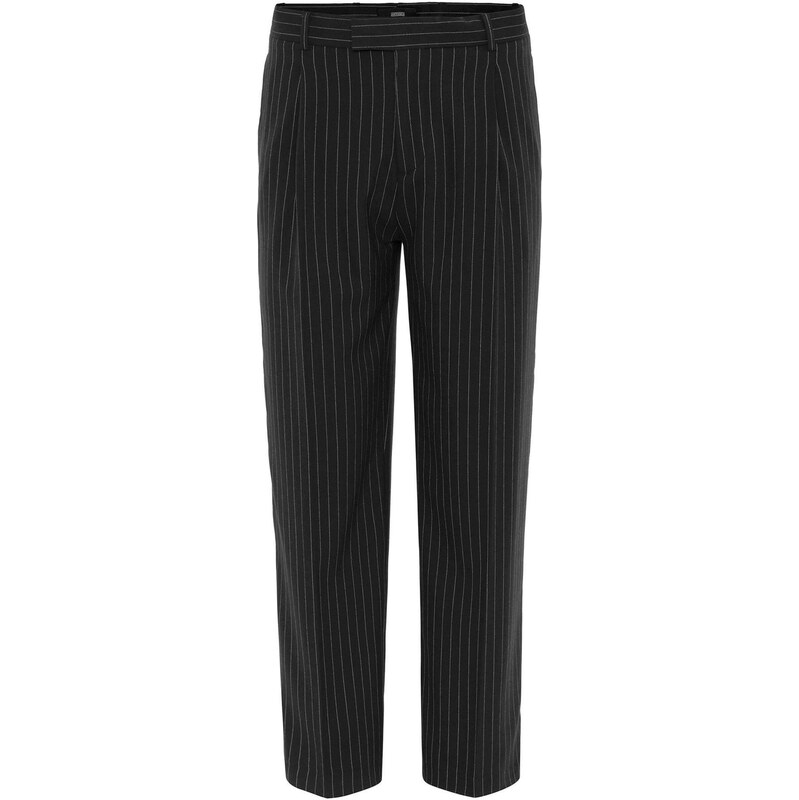 Antioch Plisované nohavice svetlosivá / čierna 62315943