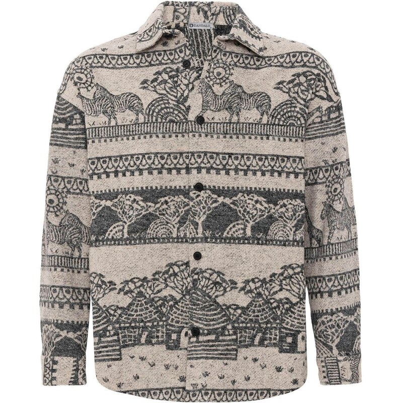 Dandalo Košeľa béžová / čierna 62315935