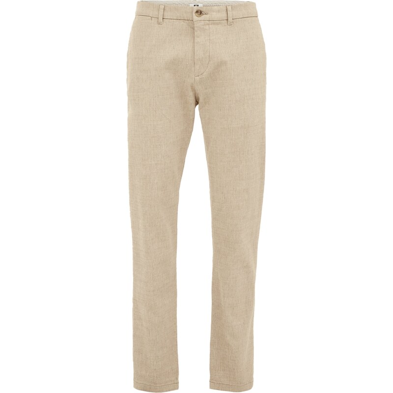 WE Fashion Chino nohavice béžová melírovaná 62316142