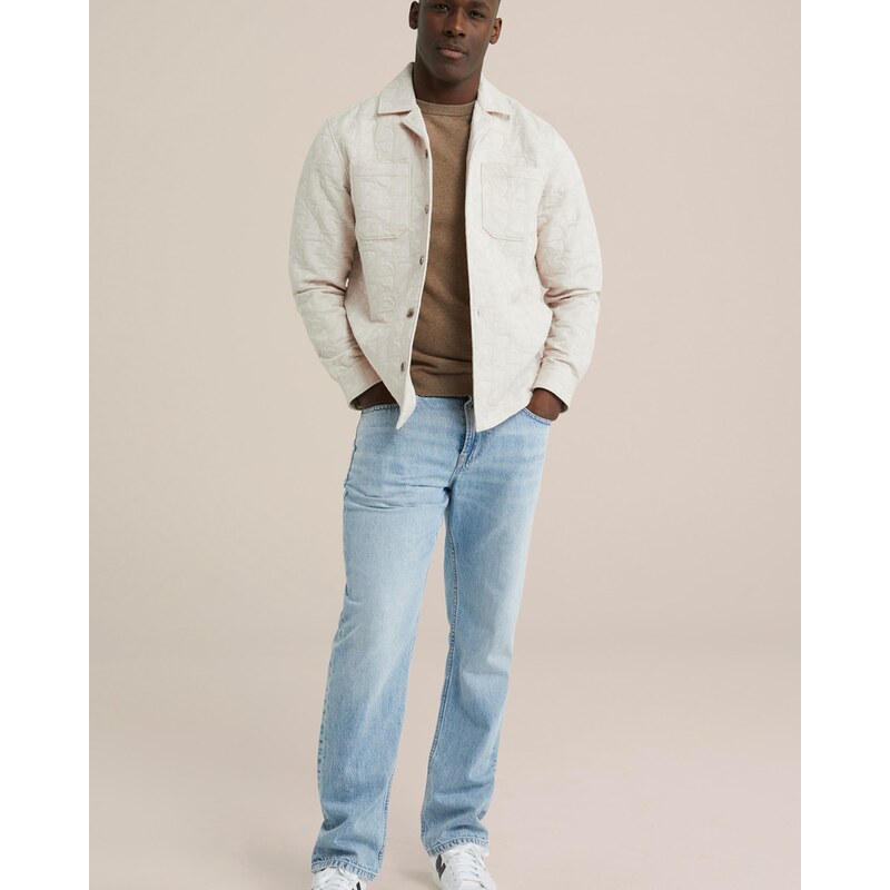 WE Fashion Prechodná bunda béžová 62316158