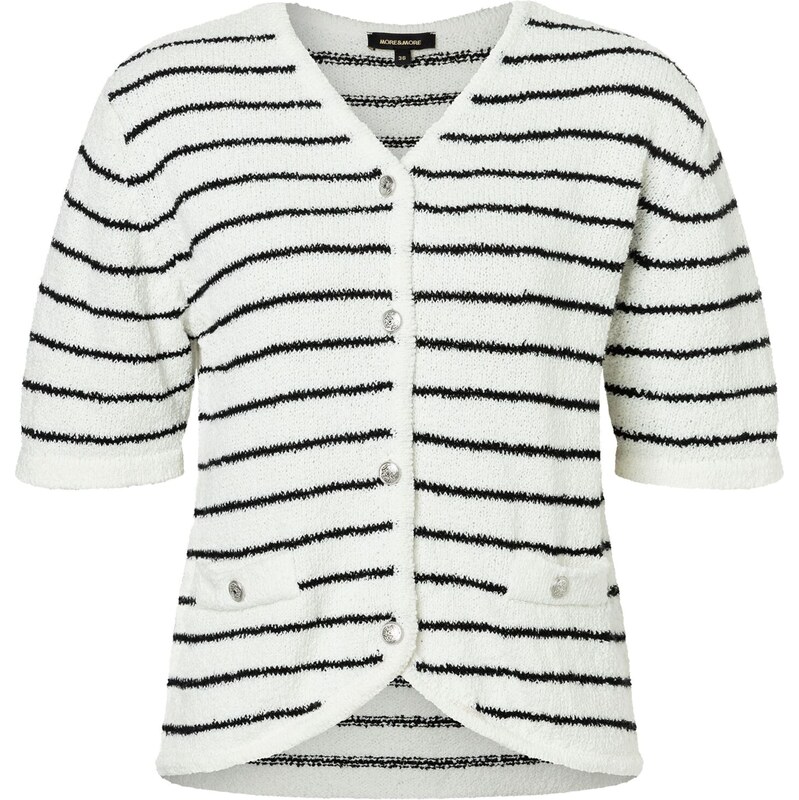 MORE & MORE Kardigán nebielená / čierna 62413567