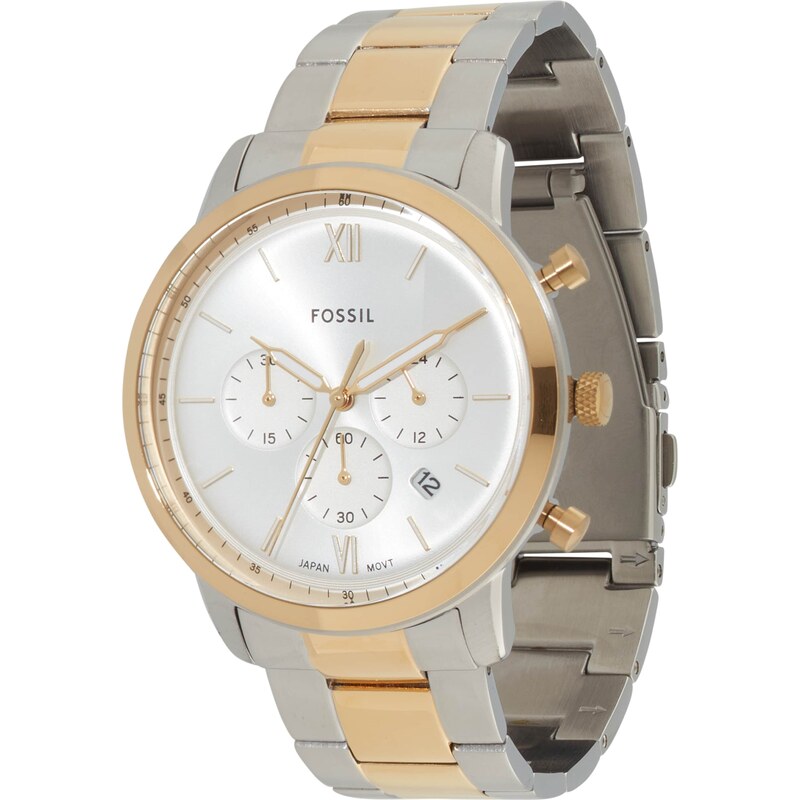 FOSSIL Analógové hodinky Neutra zlatá / strieborná 62316589