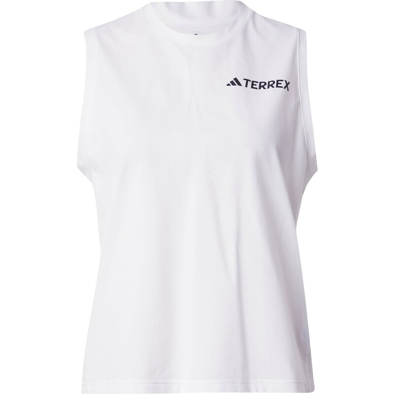 ADIDAS TERREX Športový top čierna / biela 62316696