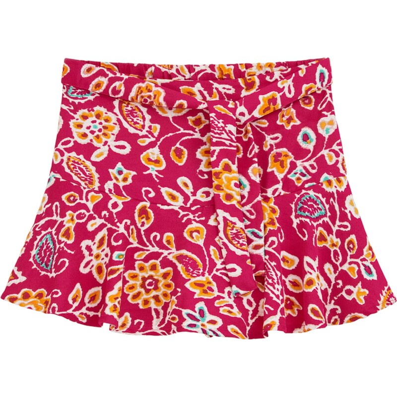 WE Fashion Sukňa tyrkysová / zlatá žltá / tmavoružová / šedobiela 62316255