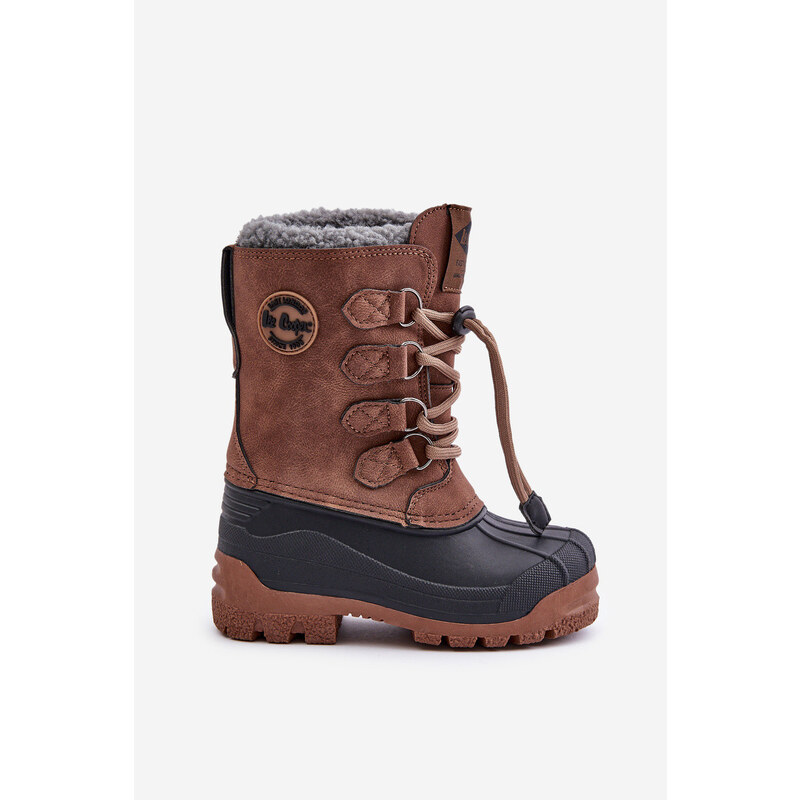 Wysokie Ciepłe Śniegowce Dziecięce Ze Ściągaczem Lee Cooper LCJ-24-44 66661276