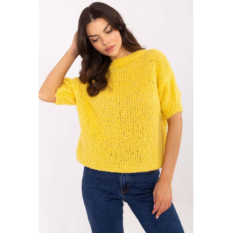 ITALY MODA Sveter s krátkym rukávom model 207600 Taliansko Moda 62318705