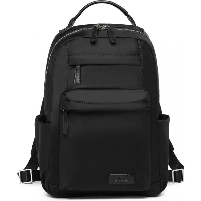 Miss Lulu Ruksak - multipocket, praktický na PC, čierny 62326643