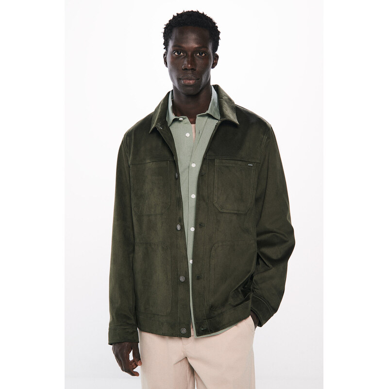 SPRINGFIELD Pánska semišová bunda 62328744