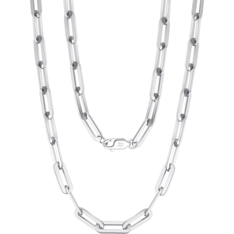 MAJYA Strieborná retiazka JONAS 50 cm | šírka 6 mm 11502 64582387