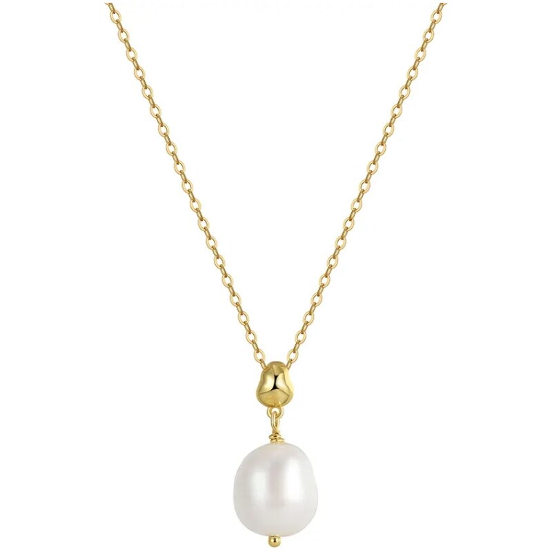 MAJYA Strieborná retiazka s príveskom ELEANOR pozlátená 11648 64582696