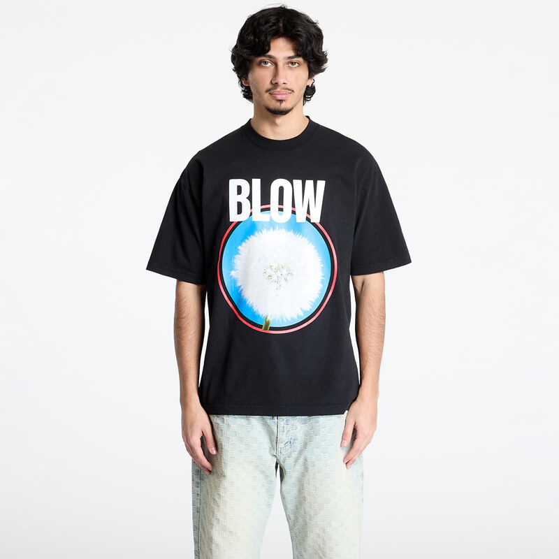Tričko PLEASURES Blow T-Shirt Black S 62334455
