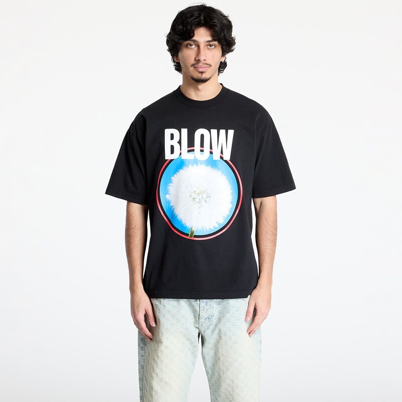 Tričko PLEASURES Blow T-Shirt Black S 62334505