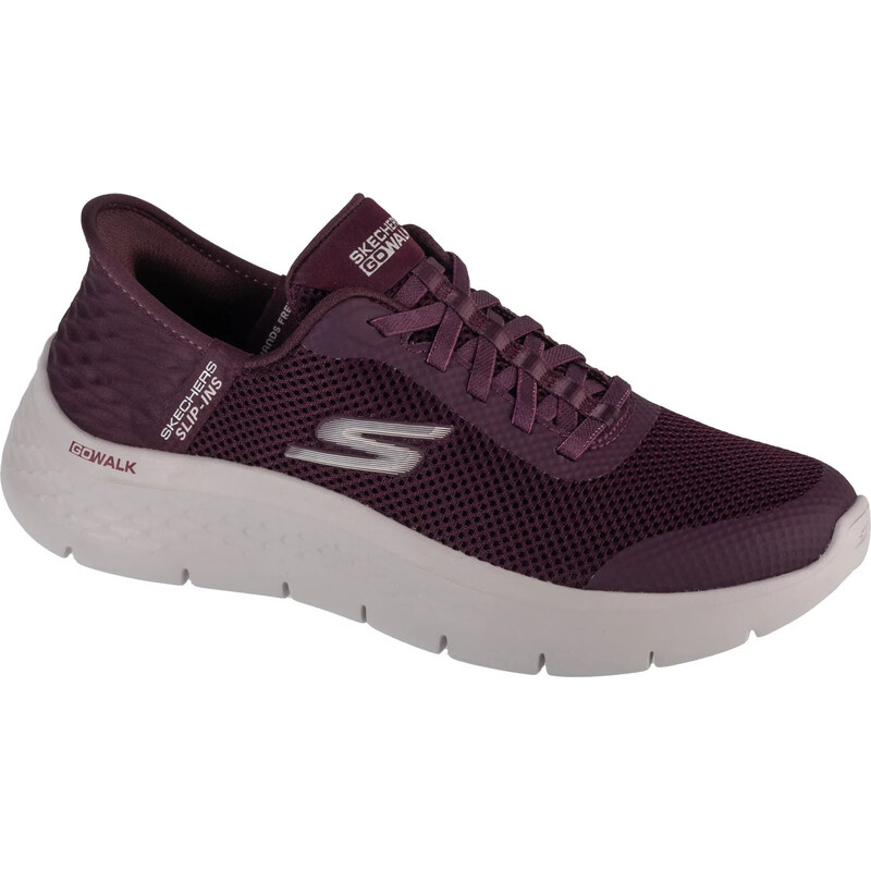 Vínové dámske športové tenisky Skechers Slip-Ins: GO WALK Flex - Grand 62337019