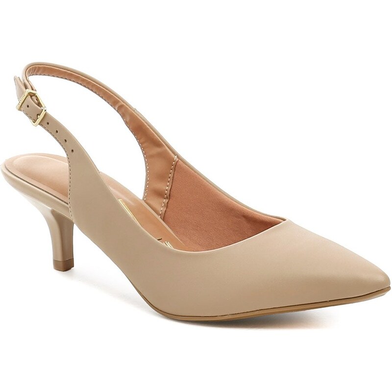 VIZZANO 1122-806 béžové dámske lodičky s voľnou pätou 62336599