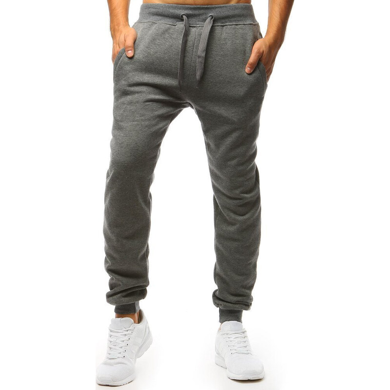 Šedé basic tepláky UX2872 22659207