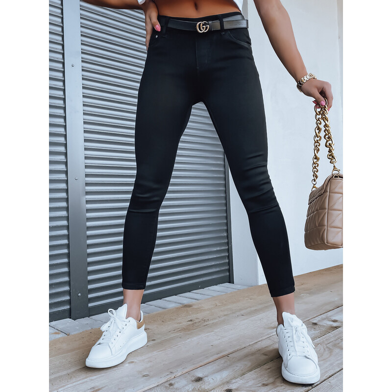 BASIC Čierne klasické skinny ARLET UY1292 35693879